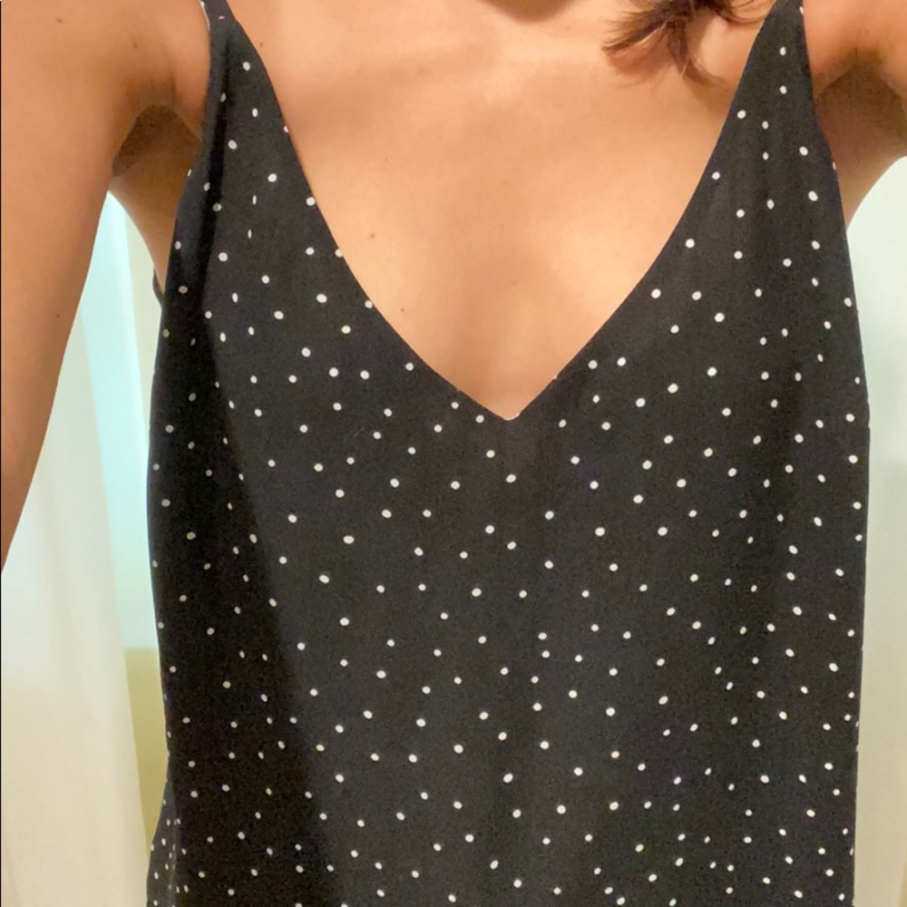 White House black market reversible blouse